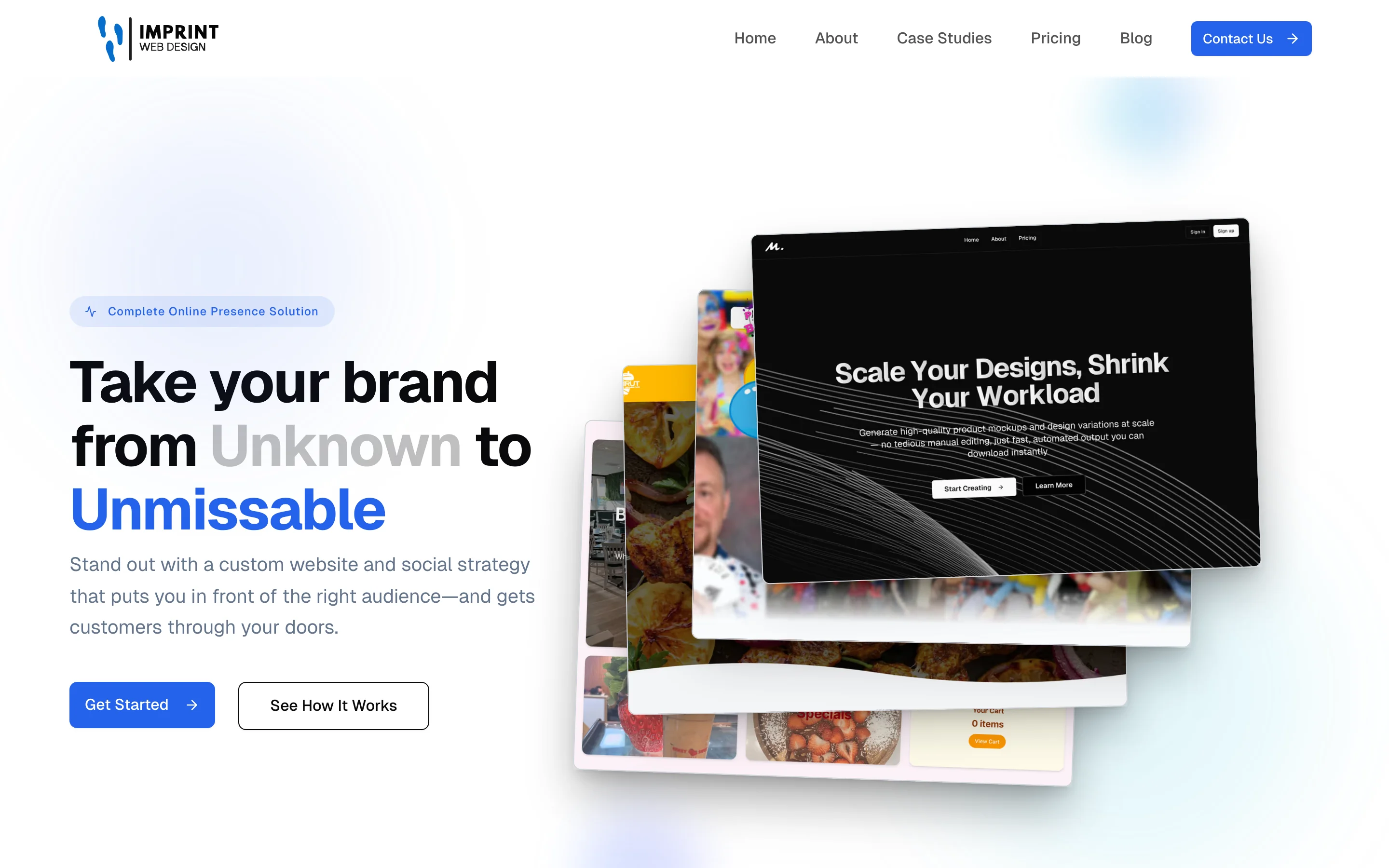 The Imprint LLC website